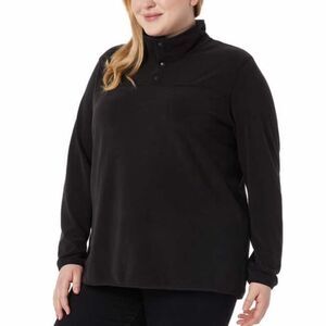 NWT 32 Degrees Snap Arctic Black
Fleece Pullover Sz Women’s 2X in package